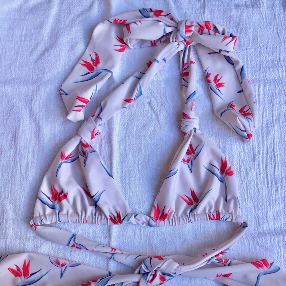 Acacia Swimwear Plumeria Top in Bird of Paradise